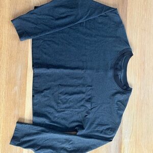 lululemon athletica Charcoal Long Sleeve Tee